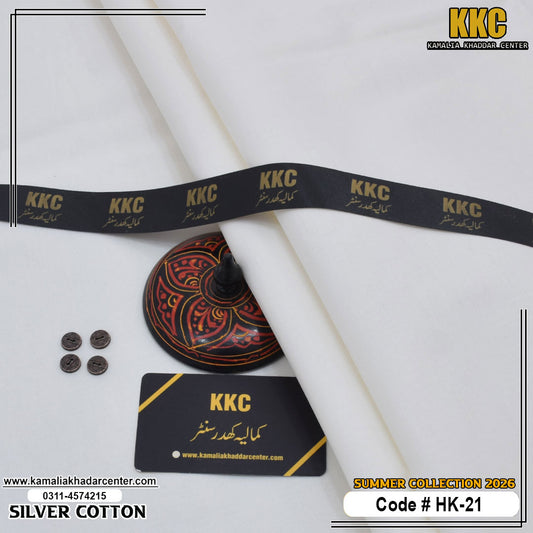 SUMMER SILVER COTTON HK-21