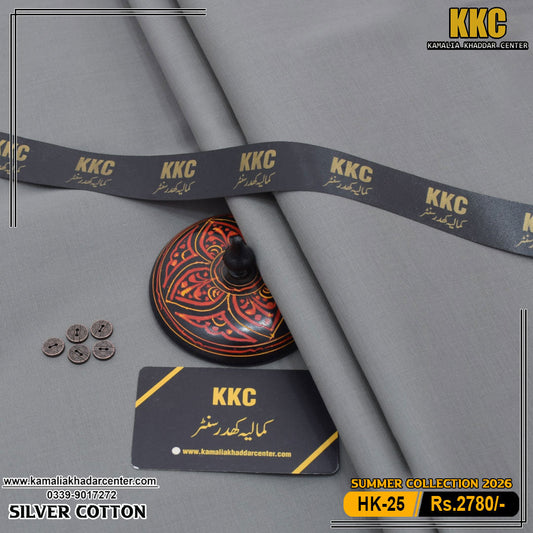 SUMMER SILVER COTTON HK-25