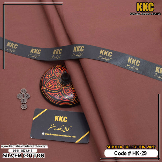 SUMMER SILVER COTTON HK-29